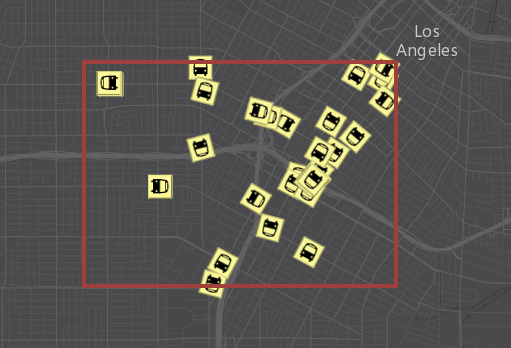 Draw rectangle on the map to limit observations